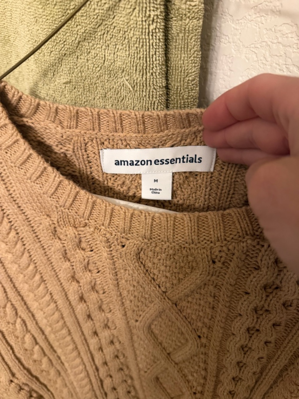 Amazon Essentials Cable Knit Pullover Sweater - Picture 2 of 2